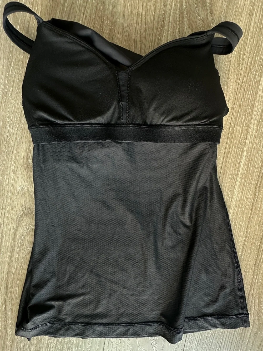 lululemon athletica Black Strappy Sports Top